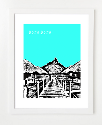 Bora Bora French Polynesia France Poster
