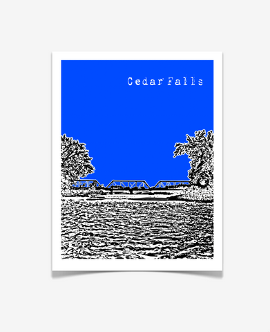 Cedar Falls Iowa Poster