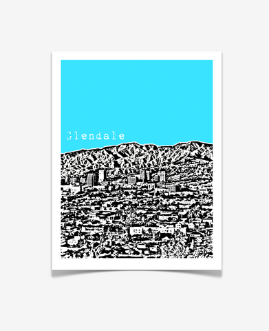 Glendale California Poster