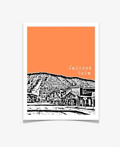 Jackson Hole Wyoming Poster
