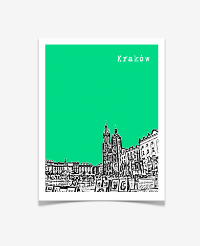 Krakow Poland Europe Poster