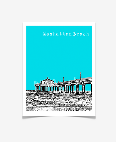 Manhattan Beach California Poster