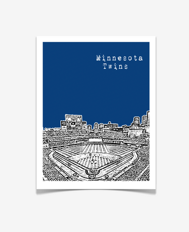 Minnesota Twins Target Field Poster