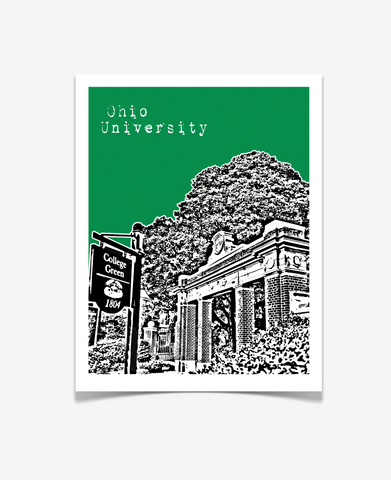 Ohio University Athens Poster