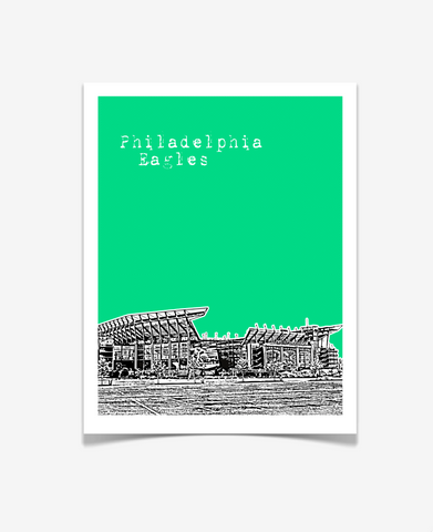 Philadelphia Eagles Pennsylvania Poster