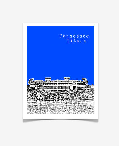 Tennessee Titans Nashville Poster