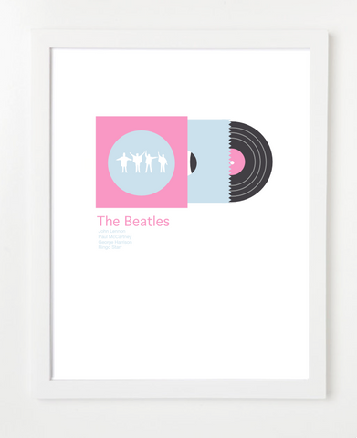 The Beatles Album Art - Music Poster - Lifestyle