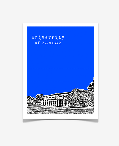 University of Kansas - Allen Fieldhouse Poster