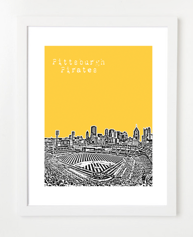 Pittsburgh Pirates PNC Park Poster