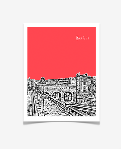 Bath England Europe Poster