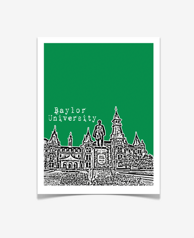Baylor University Texas Poster