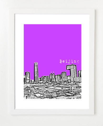 Beijing China Asia Posters and Skyline Art Prints | By BirdAve 