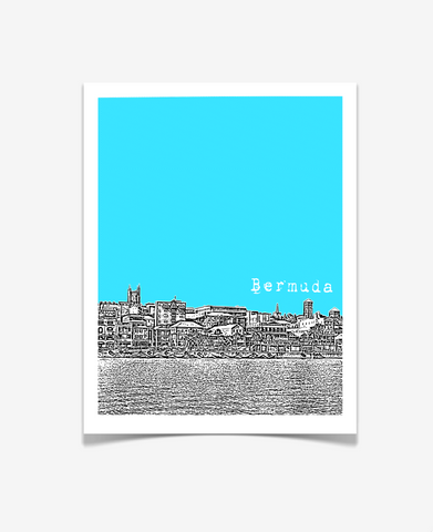 Hamilton Bermuda Latin America Poster