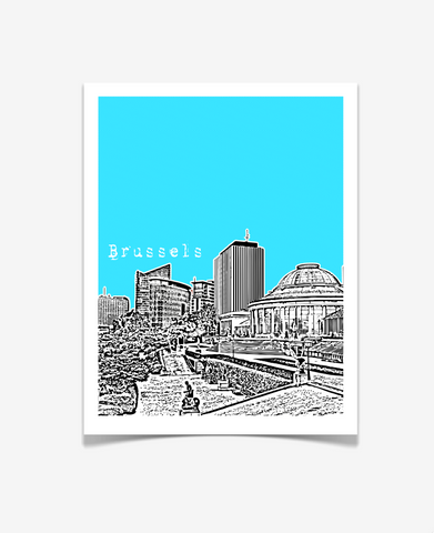 Burssels Belgium Europe Posters