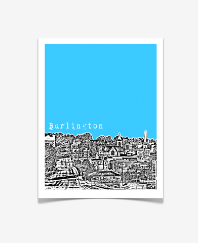 Burlington Iowa Poster