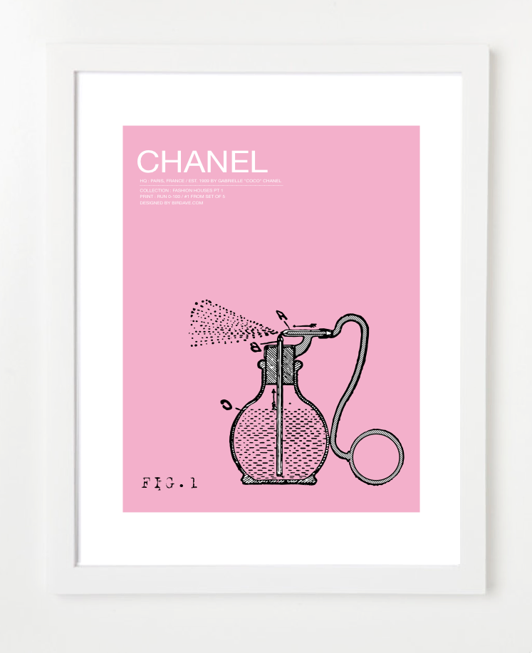CHANEL Art Print ,Coco Chanel - PDFDecor - Paintings & Prints, People &  Figures, Fashion, Female - ArtPal
