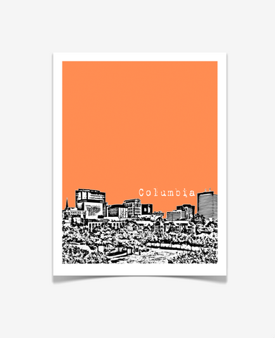 Columbia South Carolina Poster