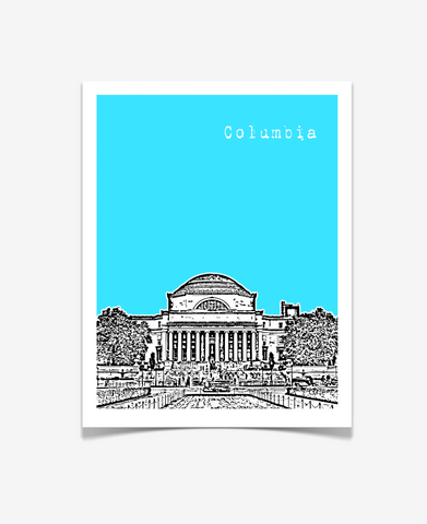 Columbia University New York Poster
