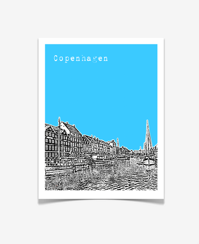 Copenhagen Denmark Europe Poster