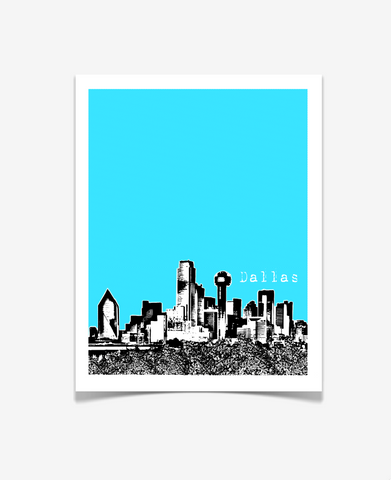 Dallas Texas Poster VERSION 1