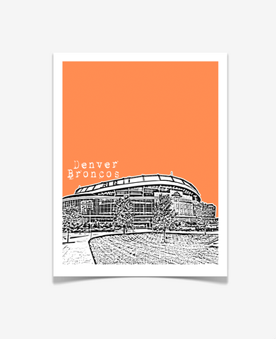 Denver Broncos Poster