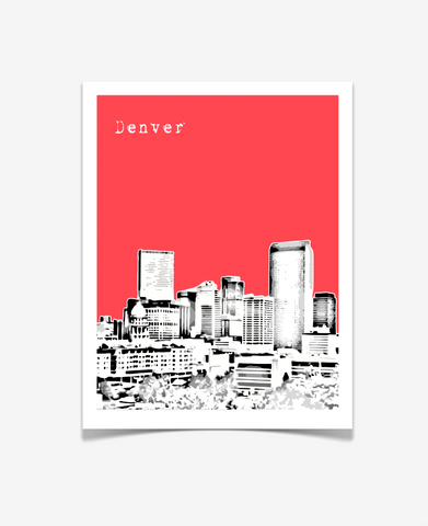 Denver Colorado Poster - VERSION 2