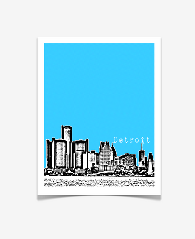 Detroit Michigan Poster