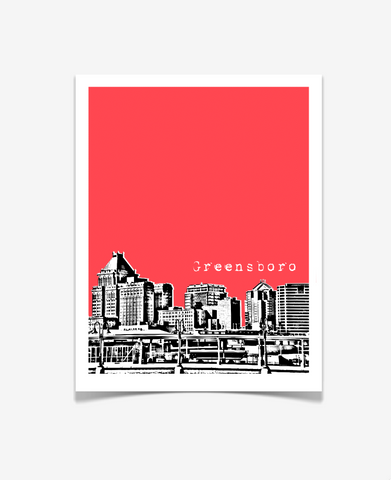 Greensboro North Carolina Poster