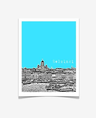 Helsinki Finland Europe Poster