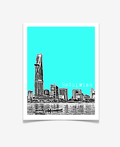 Ho Chi Minh City Vietnam Asia Poster