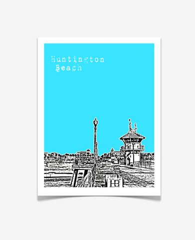 Huntington Beach California Poster