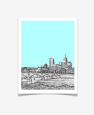 Indianapolis Indiana Poster