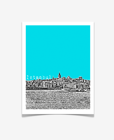 Istanbul Turkey Europe Poster