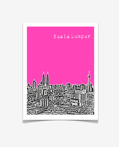 Kuala Lumpur Malaysia Asia Poster