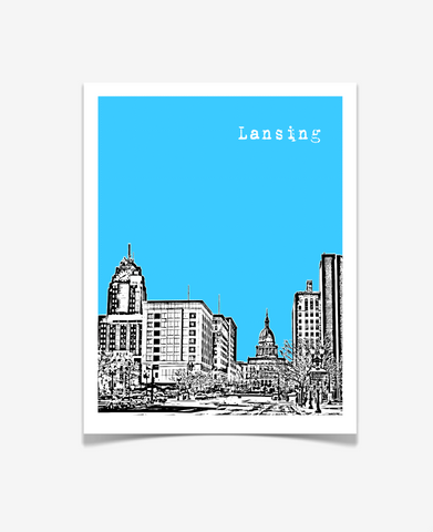 Lansing Michigan Posters