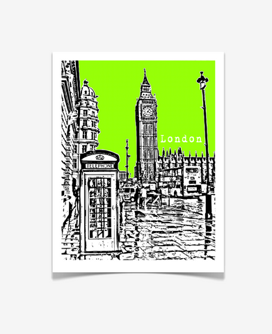 London England Big Ben Europe Poster