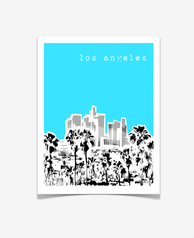 Los Angeles California Poster VERSION 1