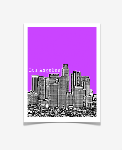 Los Angeles California Poster - VERSION 3