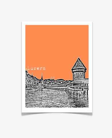 Lucerne Switzerland Europe Posters
