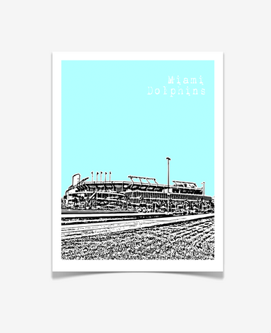 Miami Dolphins Florida Poster