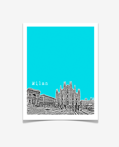 Milan Italy Europe Poster