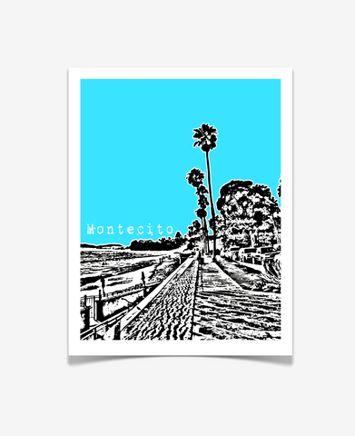 Montecito California Poster