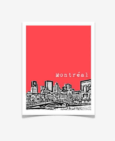 Montreal Quebec Canada Poster