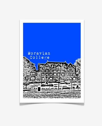 Moravian College Pennsylvania Poster