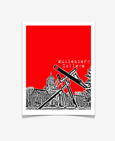 Muhlenberg College Pennsylvania Poster
