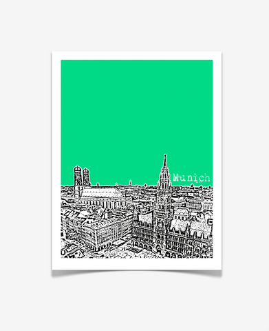 Munich Germany Europe Poster