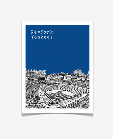 New York Yankees Stadium Poster