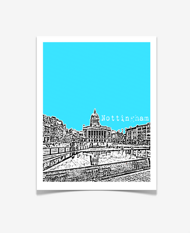 Nottingham England Europe Posters