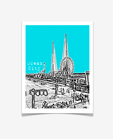 Ocean City Maryland Poster