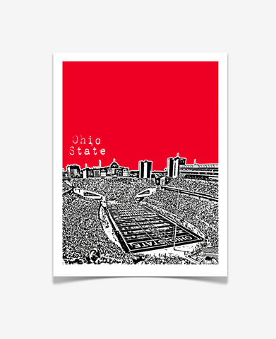 Ohio State Buckeyes Poster